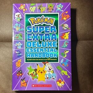 Scholastic Colorful Pokemon Deluxe Handbook
